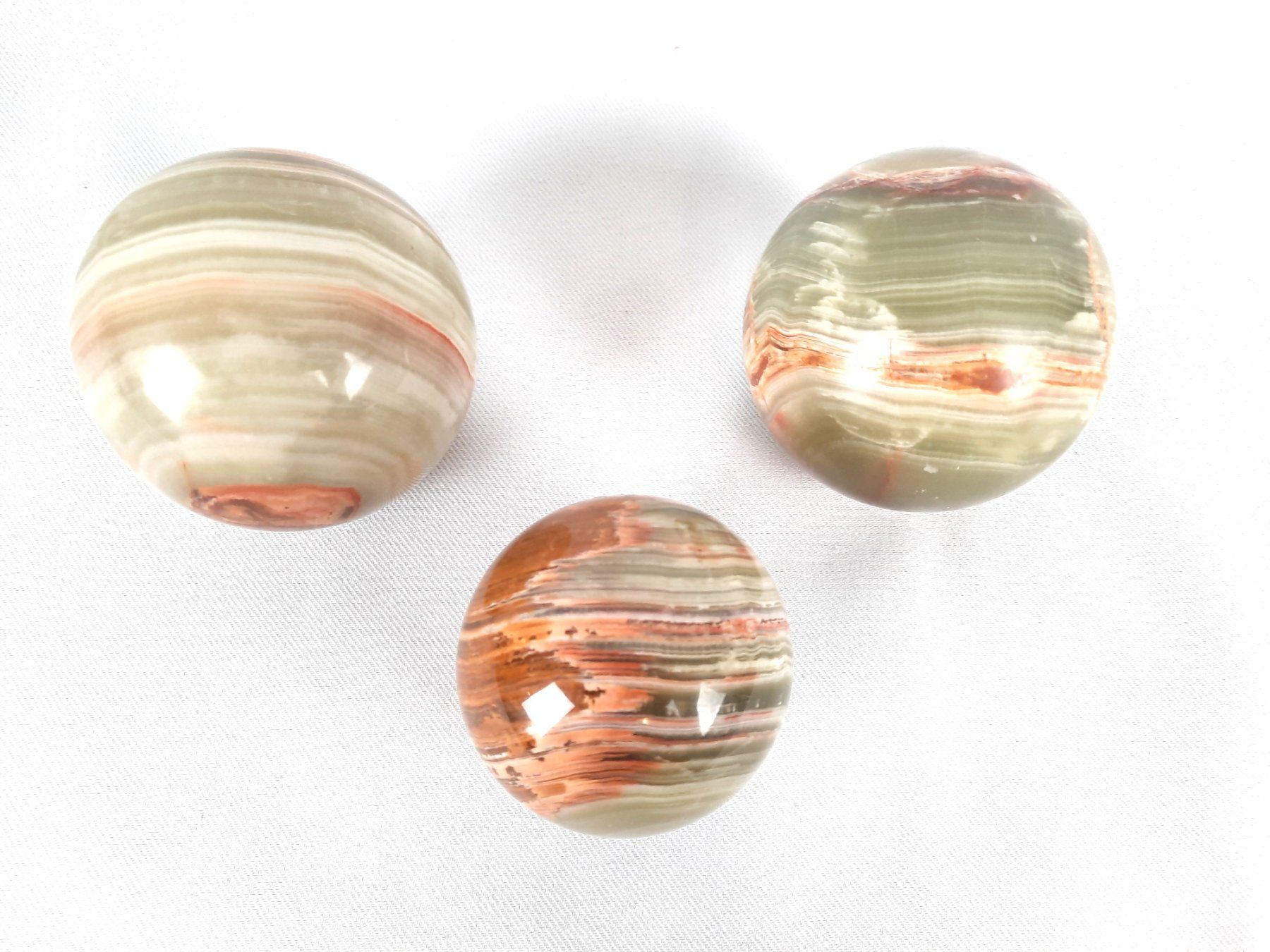 Mineralien & Heilsteine: Onyx Marmor Deko Kugeln – Gebraucht aus Beinwil am See von Restwert_Beinwil 3