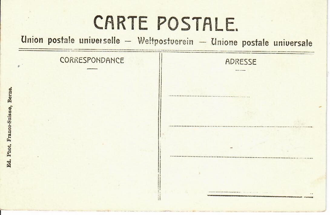 Cartoline postali: Mettlenalp mit Jungfrau – Usato da Hochdorf venduto da Ziegel-16 1
