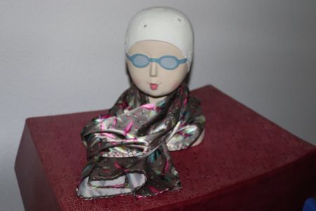 Foulard léger motif colibris - Idéal pour l'été