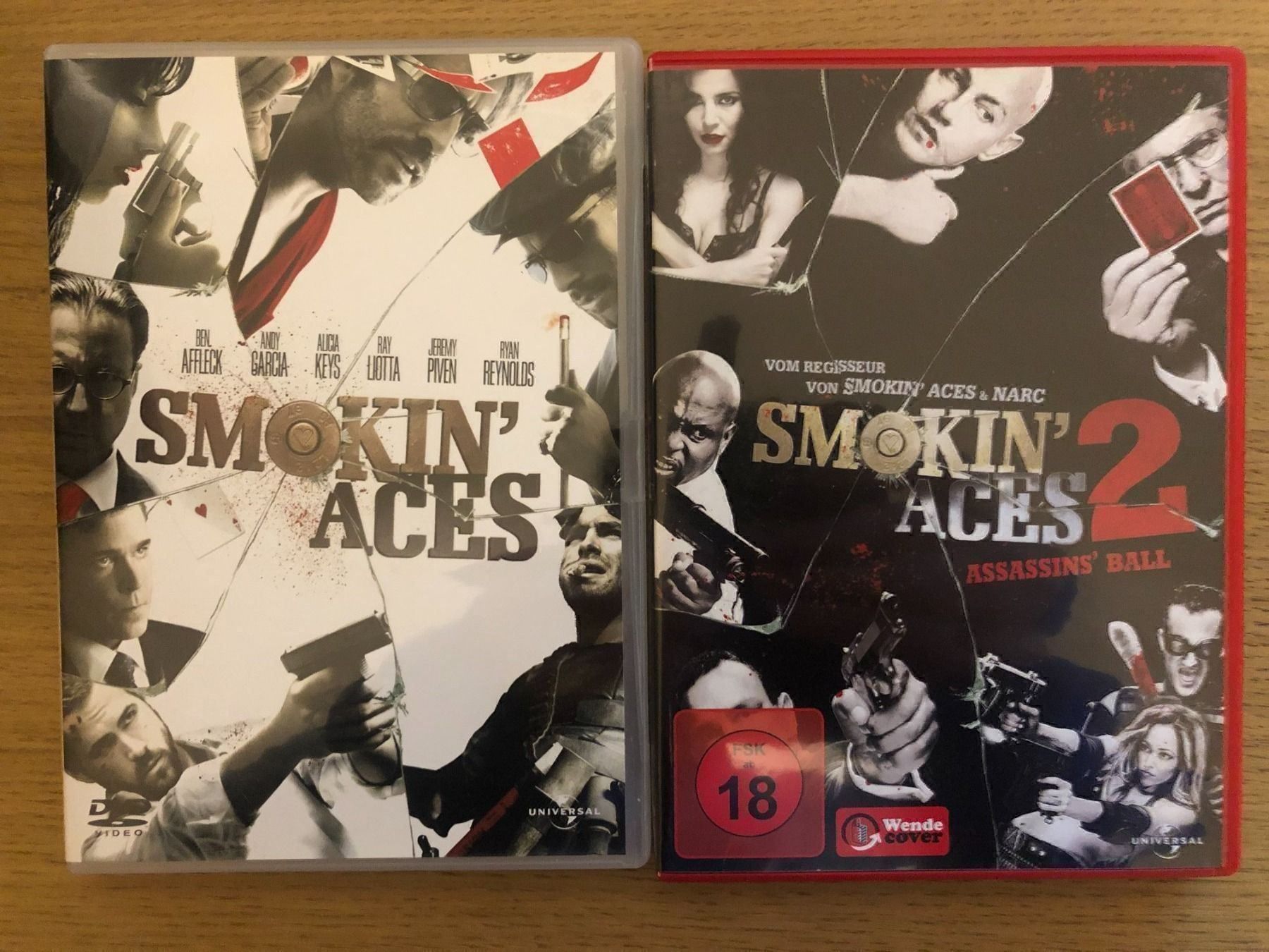Tutti i DVDs: Smokin Aces 1 + 2 – Usato da Seewen SO venduto da Harvest8