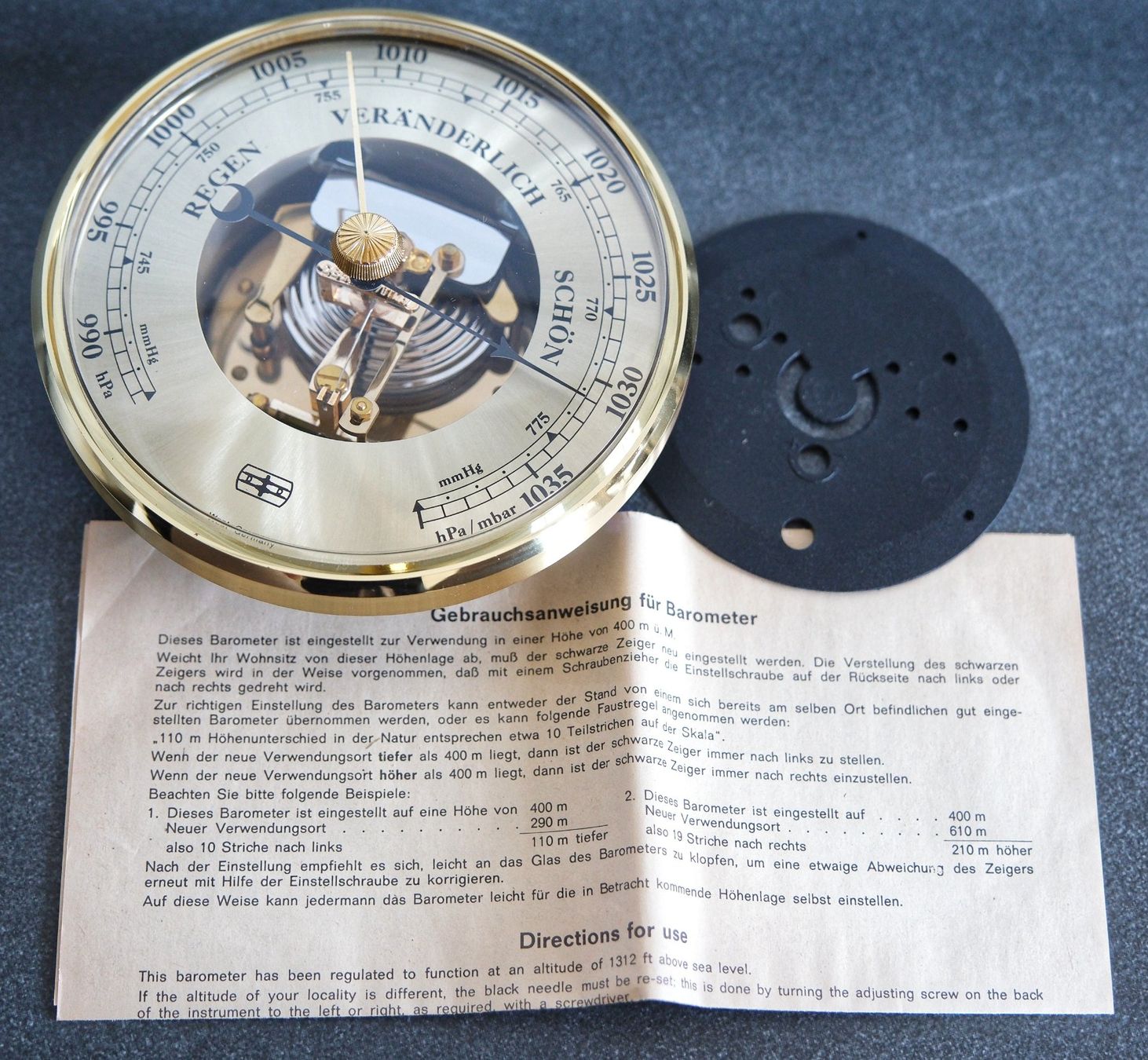 Autres articles pour la maison: Analoges Barometer – Neuf (Voir description) à Wohlen AG par Exitburn 4
