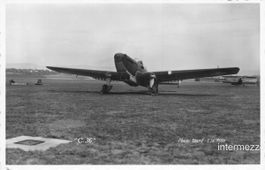 Flugzeug // C.36 am Boden Photo Izard C 36 Militärflugzeug