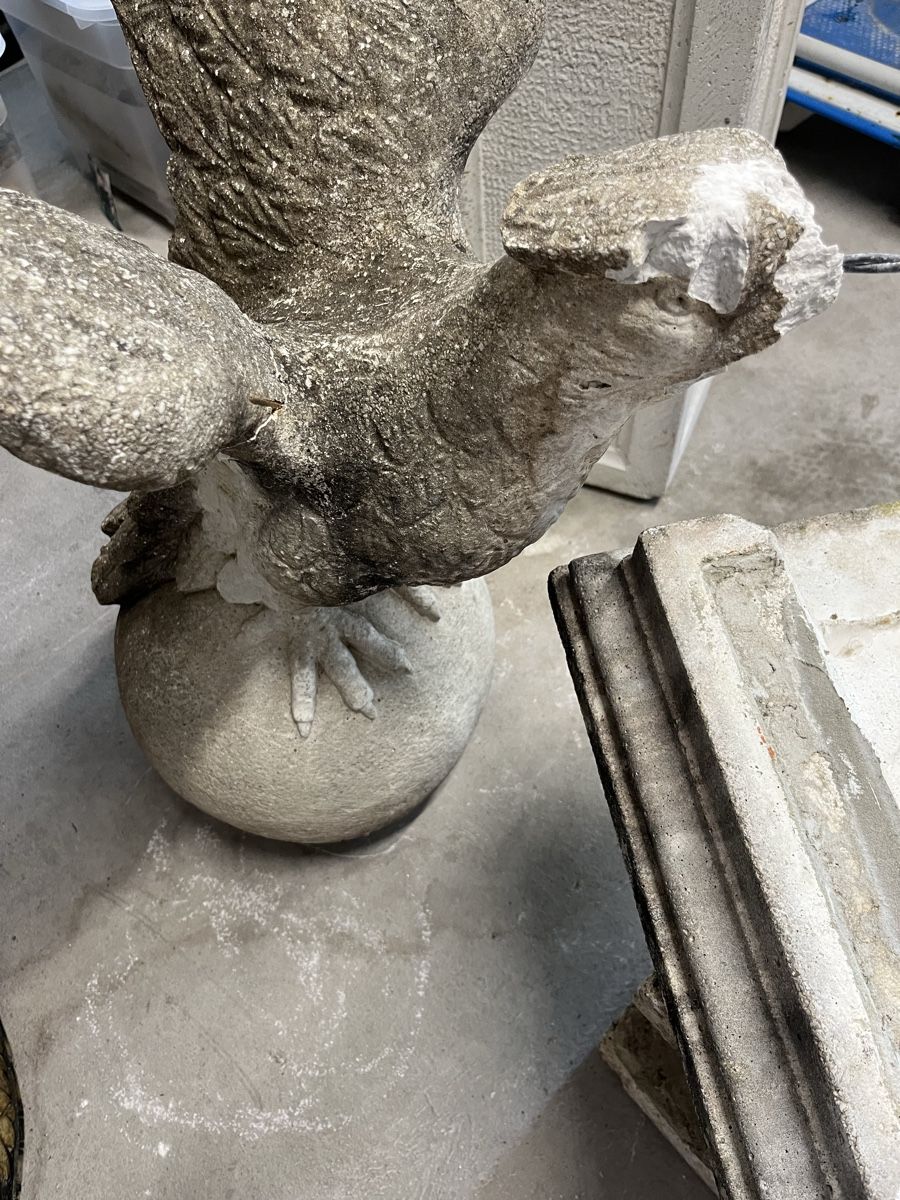 Sculture & Statue: Adler auf Säule – Usato da Aarau rohr venduto da elmarZ 3