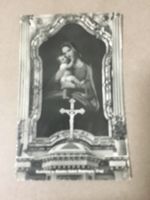 AK Menzingen Kloster Gubel Hochaltar Madonna