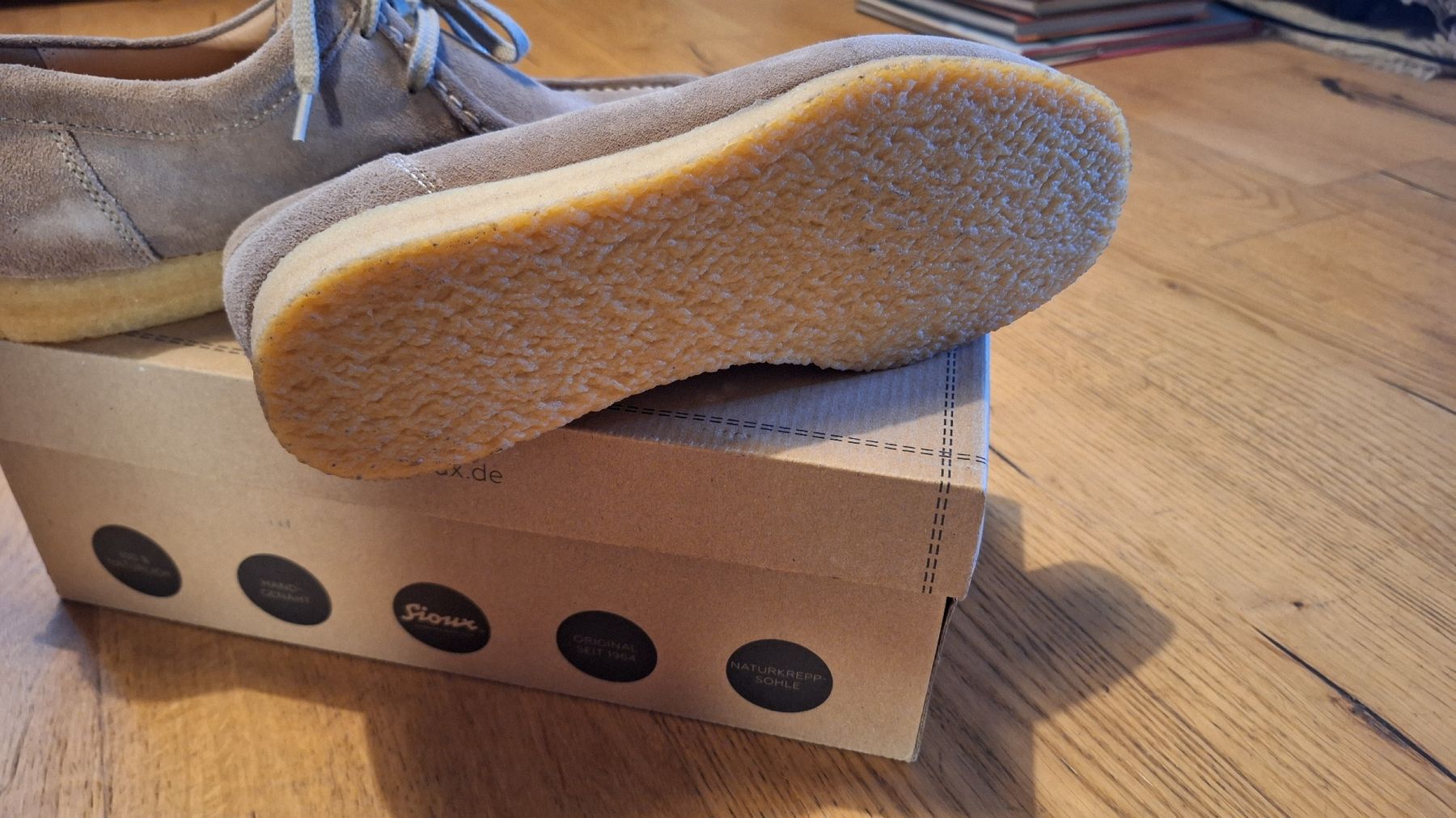 Scarpe da uomo: Sioux Grasshopper Til Schweiger Halbschuhe Grösse 8, Leder – Nuovo e nell'imballaggio originale da Neftenbach venduto da Anor83 5