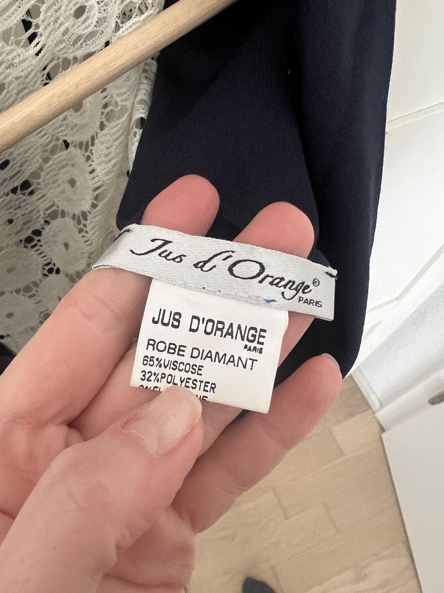 Vestiti: robe bleu marine , dentelle dos, taille 38 – Nuovo (secondo la descrizione) da Ropraz venduto da Angy.ruiz 2