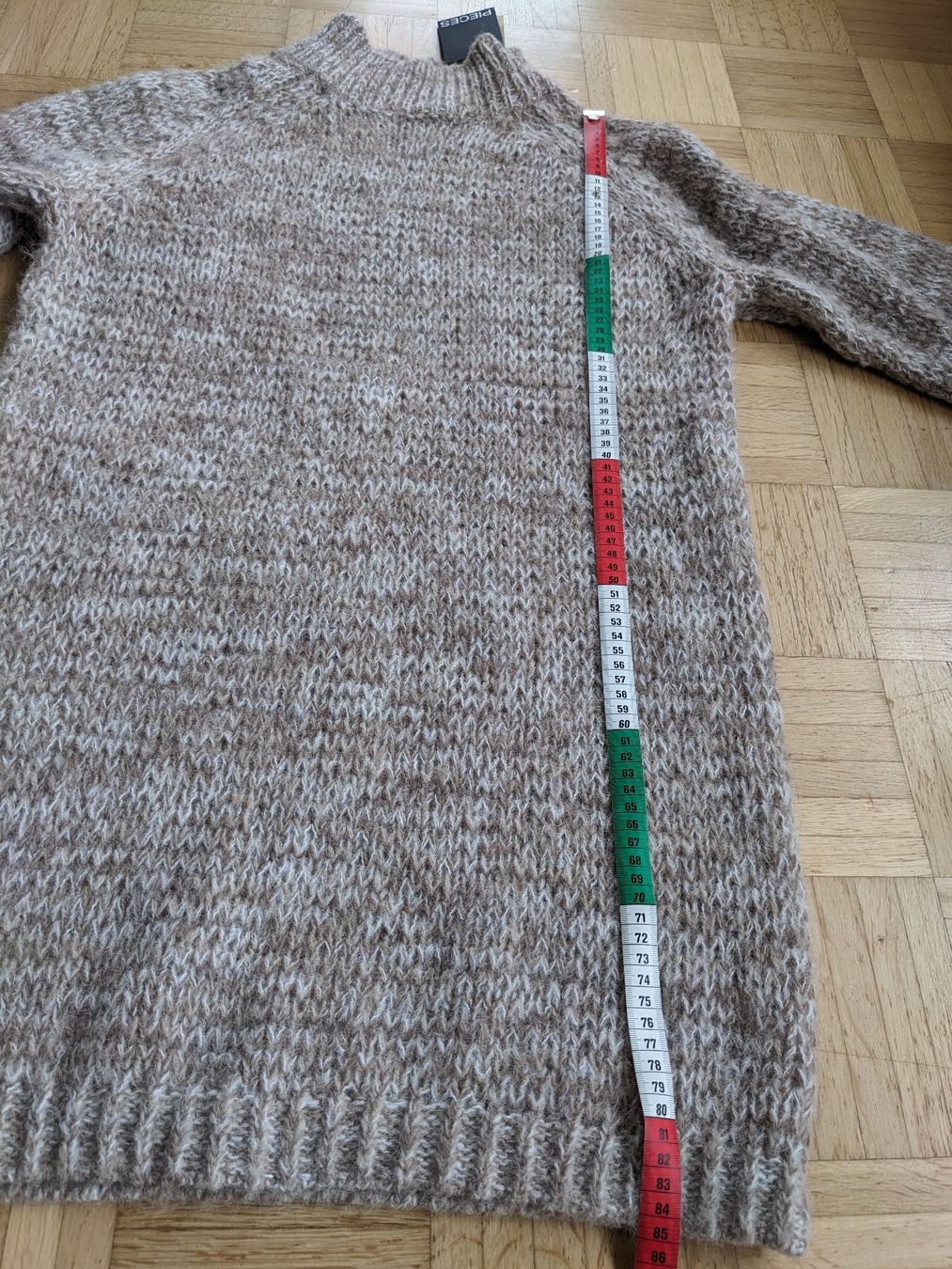 Pieces Vestiti: PIECES Stretch Strickkleid XL - neu mit Etikett – Nuovo e nell'imballaggio originale da Lengnau AG venduto da Nathi88 7