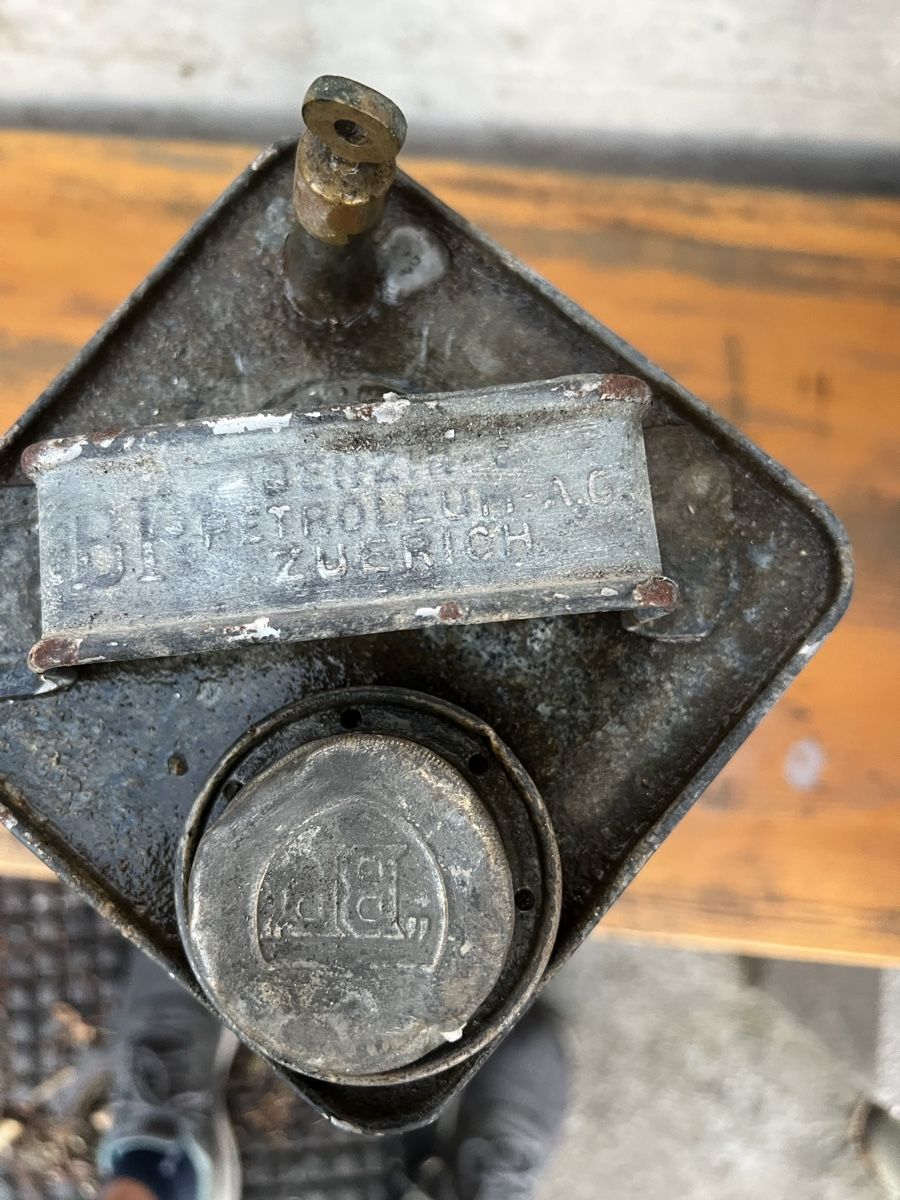 Benzinkanister: Blechkanister BP Type 17  5 Liter gebraucht – Gebraucht aus Wolhusen von Wuermi9 1