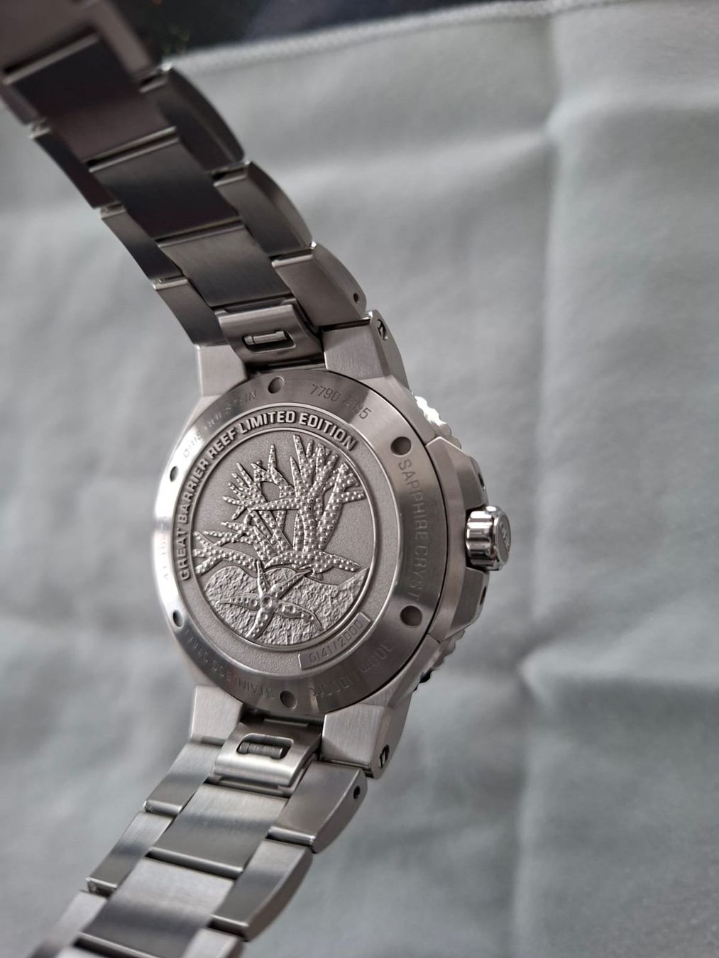 Oris Uhren: ORIS Aquis Great Barrier Reef limited Edition IV – Neu (gemäss Beschreibung) aus St. Silvester von gbgmbh 3