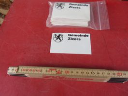 ca. 100 x Gemeinde Zizers Sticker