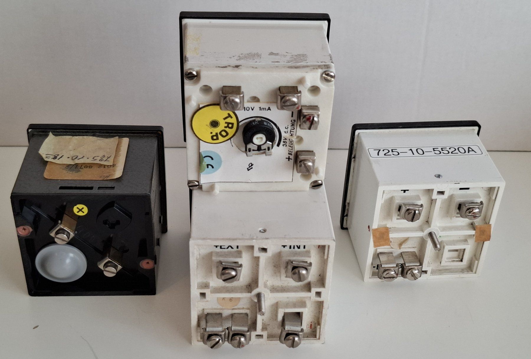 Misurare: Instruments cabine SBB Re 4/4 – originaux CFF – Difettoso da Cugy venduto da River56 1