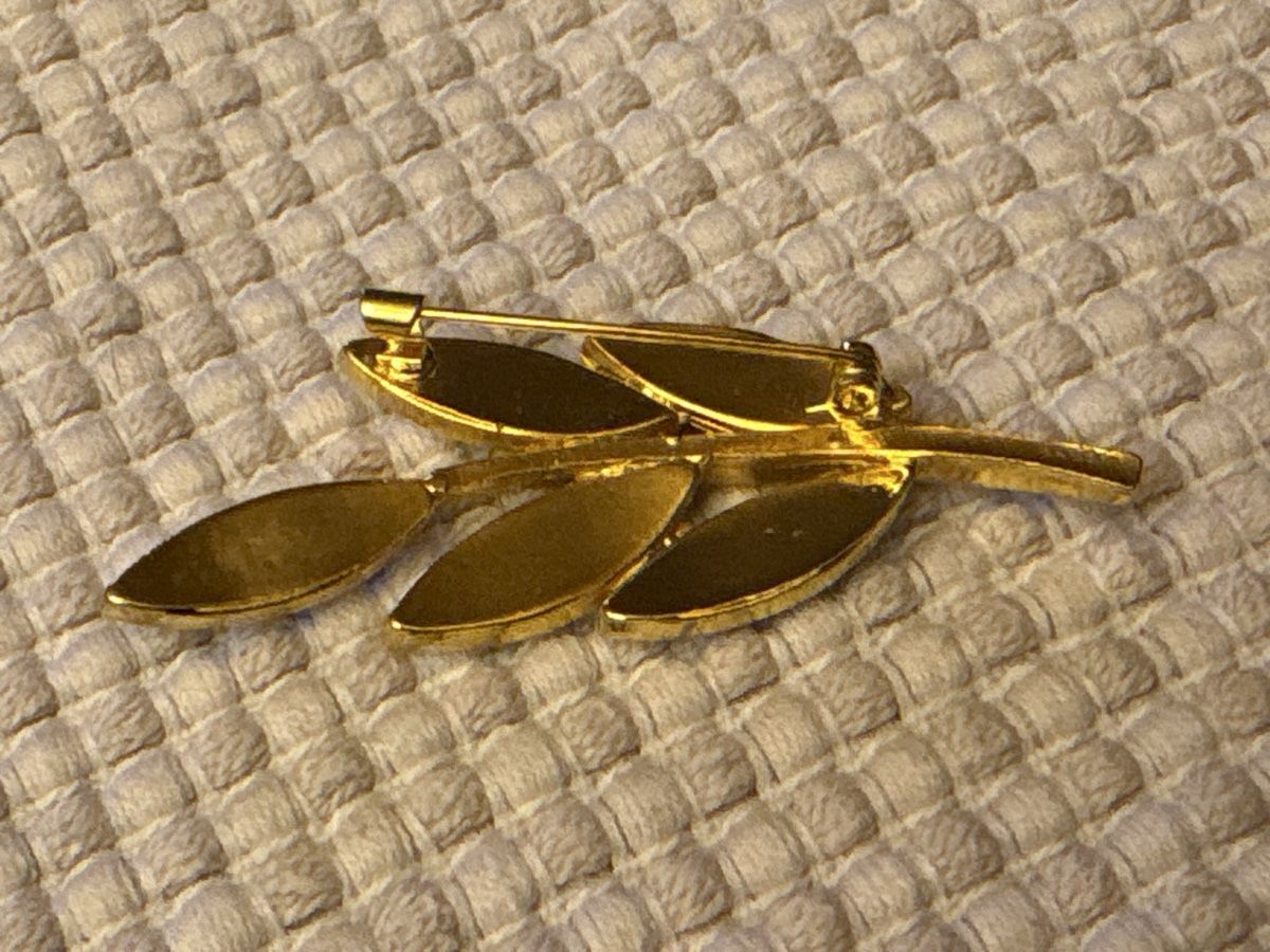 Spille & Fermagli: Brosche Ast ( gold farbig ) – Usato da Rümlang venduto da baselsale1 1