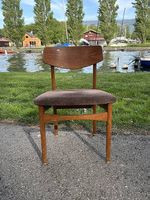 Chaise Scandinave en Teck