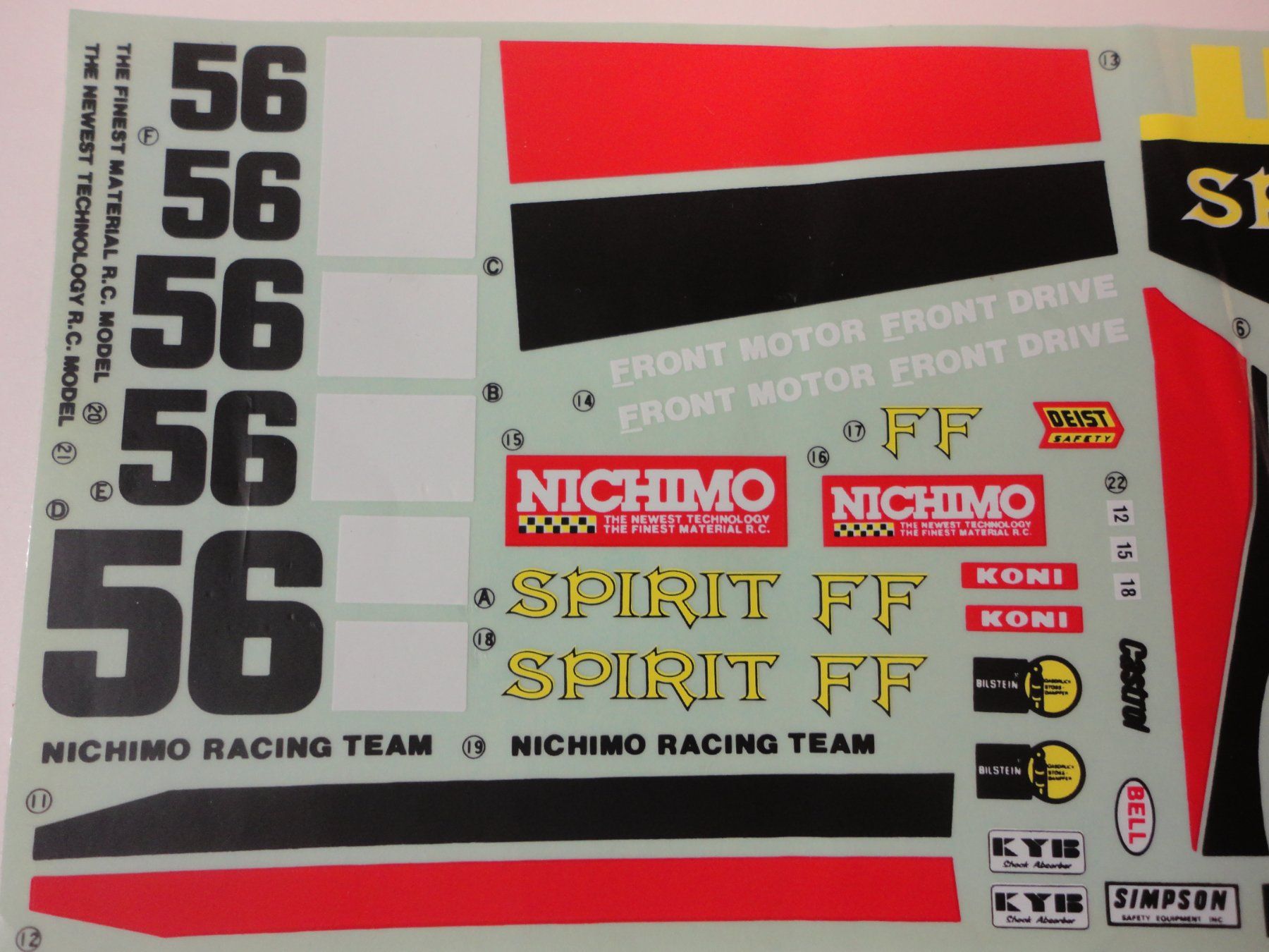 RC Modellbau: Decal für Modelle – Neu und originalverpackt aus Horgen von RcModell 3