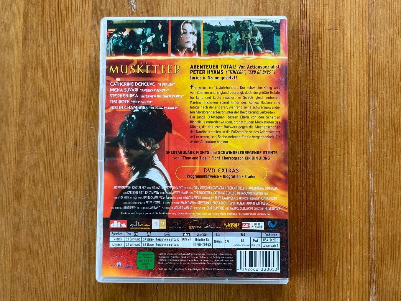 Tutti i DVDs: The Musketeer – Usato da Stein am Rhein venduto da Karisma78 1
