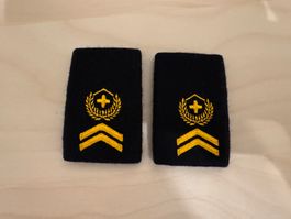 Schulterpatten Feldweibel