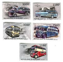 Briefmarken "Autobus". Burundi.