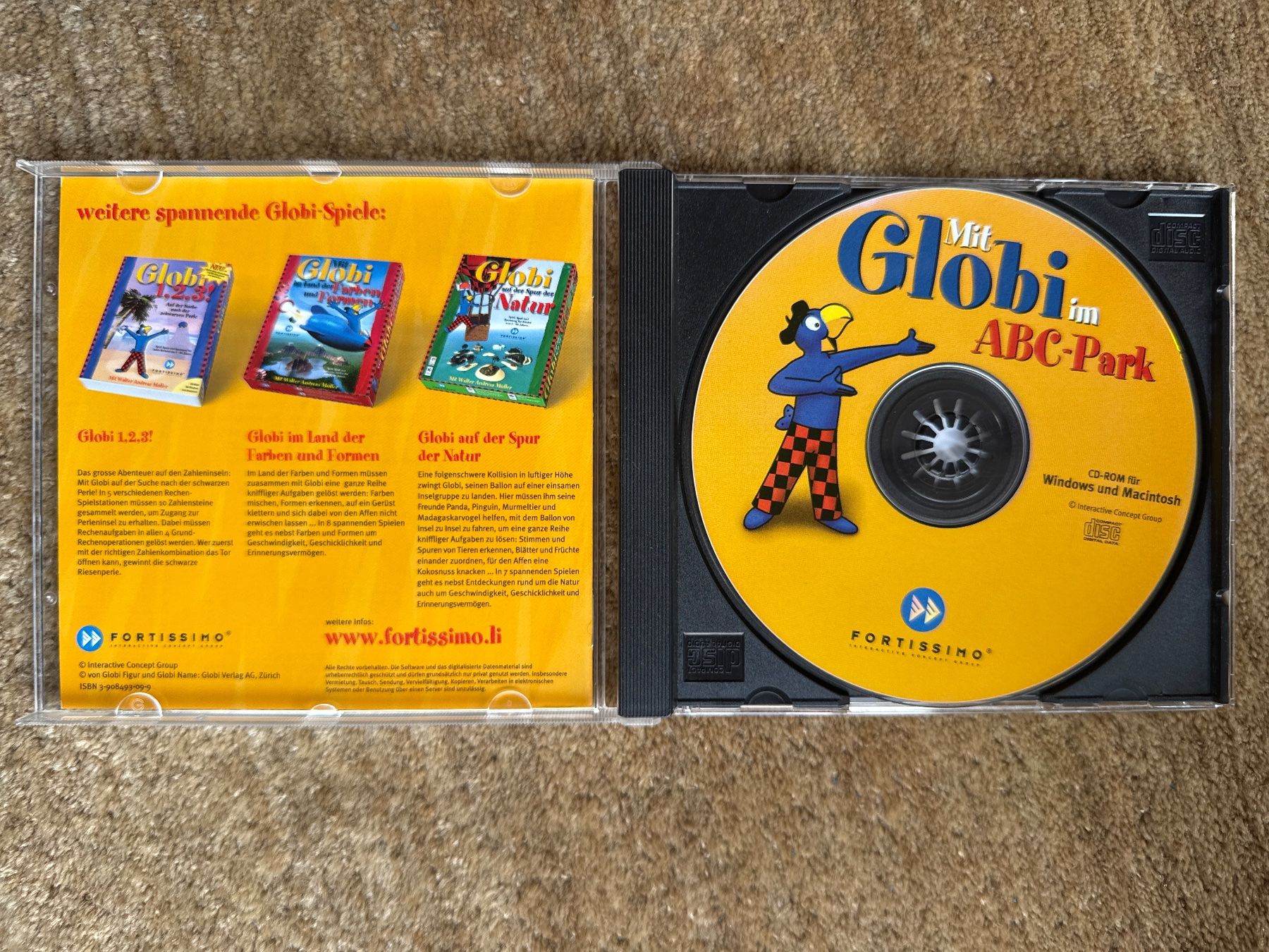 CD & DVD vierges: CD-ROM, Globi im ABC-Park – D'occasion à Aarau par Kilauea 2