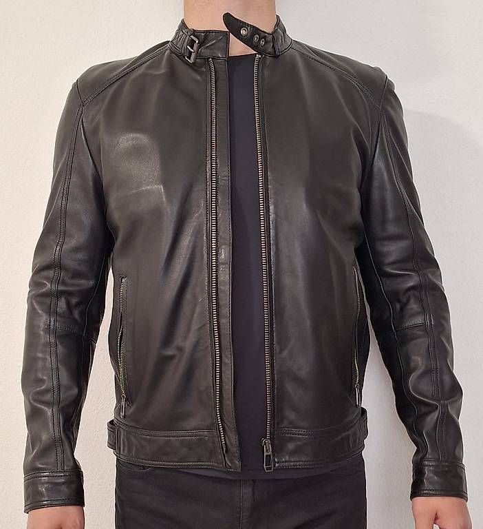 Joop Giacche: NEU JOOP Lederjacke 50/L – Nuovo (secondo la descrizione) da Baar venduto da SBBaco 1