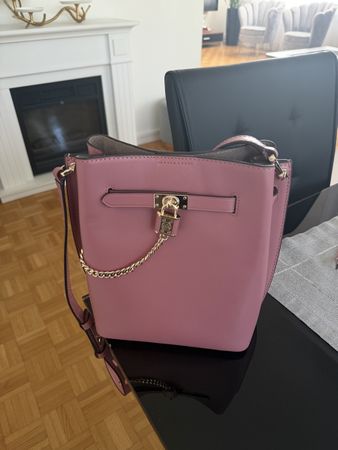 Michael Kors Hamilton Legacy Classic Bag in Rosen-Pink