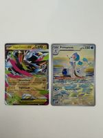 Pokemon Karten Mega-Zeraora EX und Primarene
