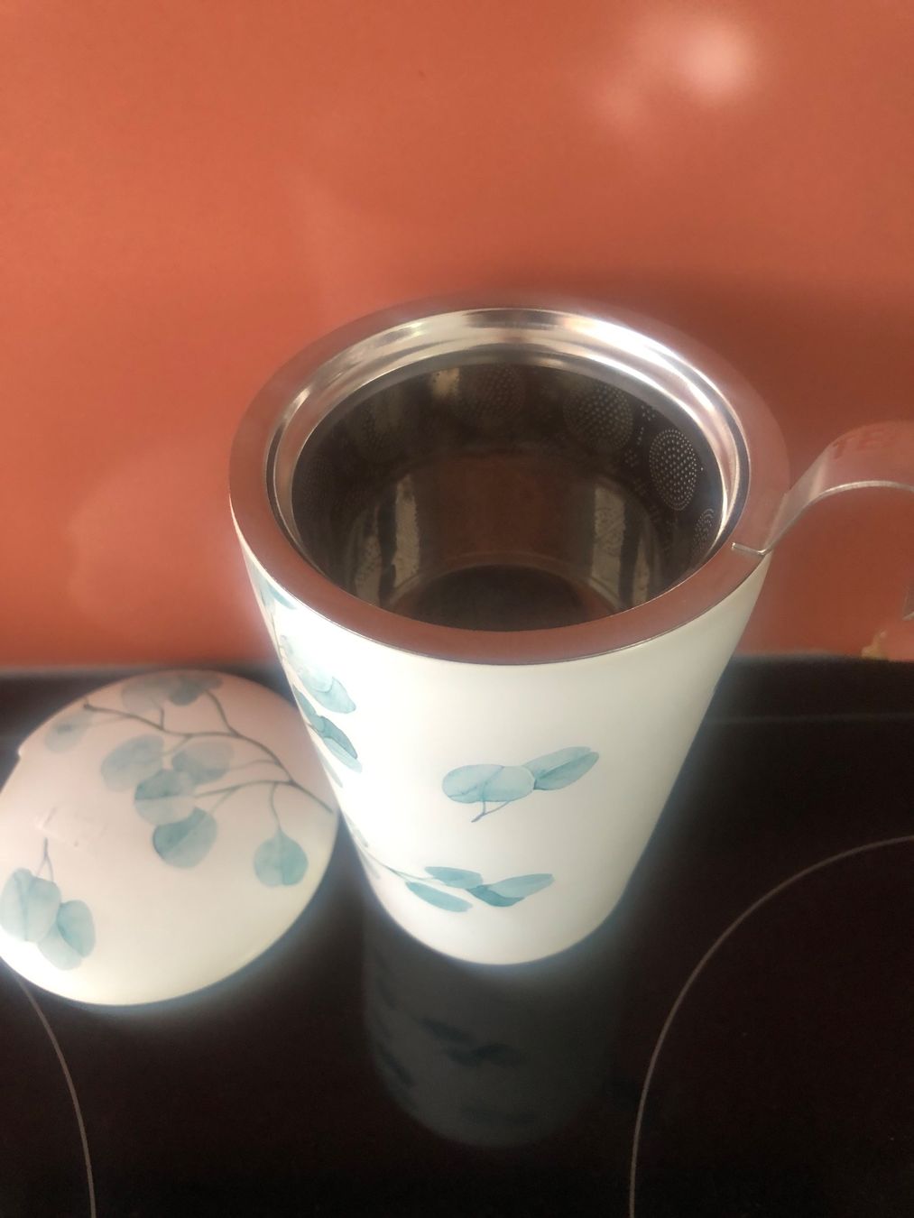 Tazze: TEAEVE Teetasse mit Deckel und Sieb, NEU & UNBENUTZT – Nuovo (secondo la descrizione) da Scuol venduto da Lotus2020 2