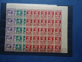 1916 Pro Juventute im 25er Block postfrisch**