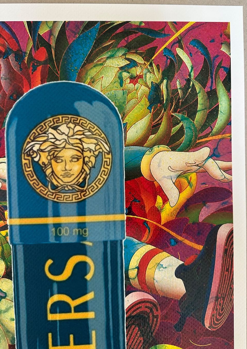 Poster & Bilder: Death: Versace Pill, signiert 26/100 – Neu (gemäss Beschreibung) aus Meilen von Smgdesign 4