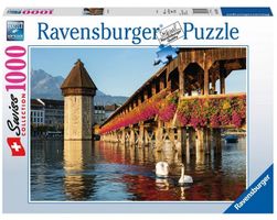 Ravensburger 1000 Teile Puzzle Luzern Kapellbrücke