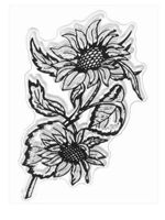 Silikonstempel Nr.556, Blume
