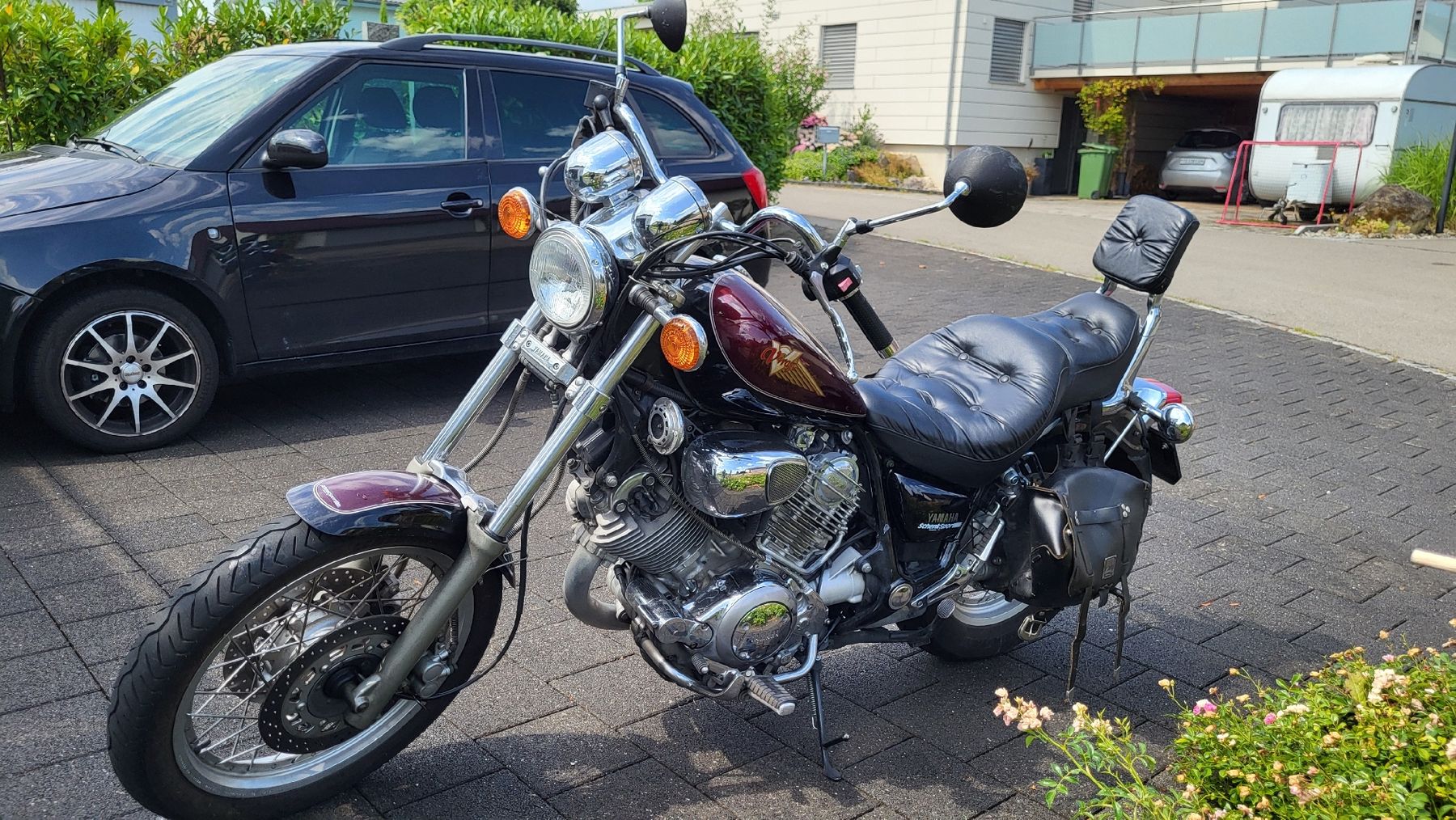 Yamaha Cruisers: Yamaha Virago XV 750 – D'occasion à Gossau SG par tano09 6