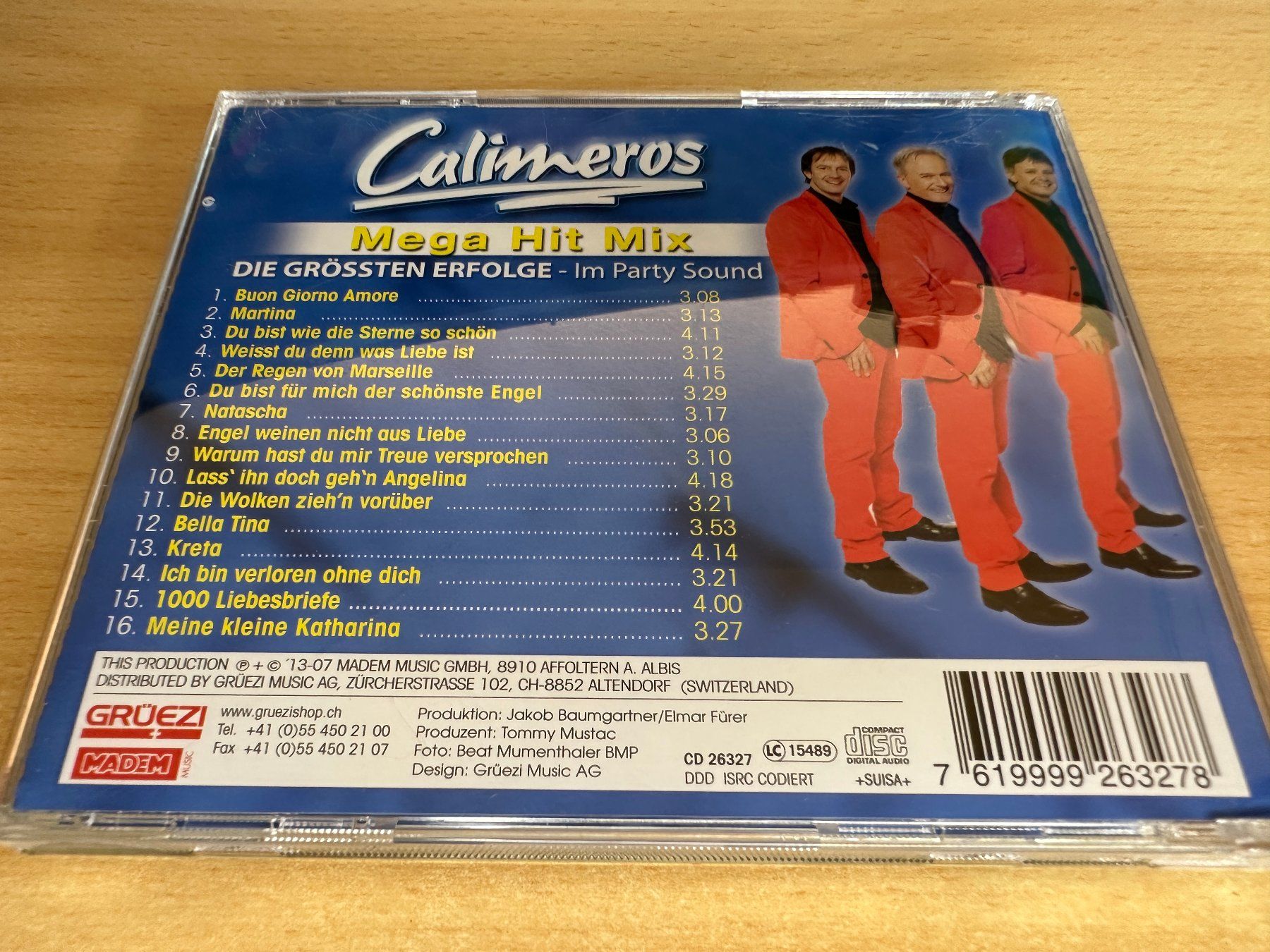 CD: Calimeros - Mega Hit MiX - Die Grössten Erfolge – Usato da Rikon im Tösstal venduto da Alpenmutz 1