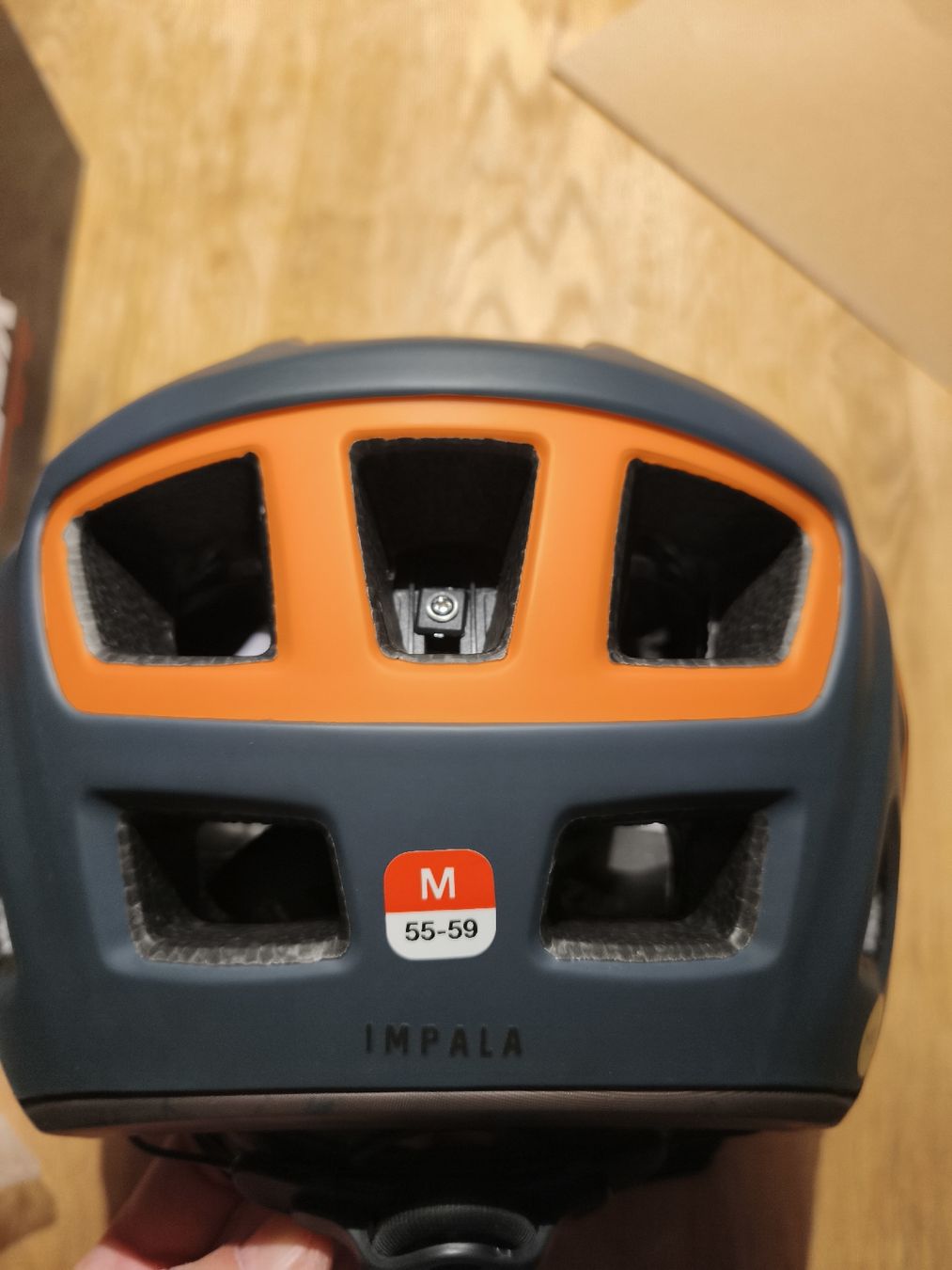 Caschi: Lazer Impala MIPS Helmet - Matte Cobalt Orange - M – Nuovo e nell'imballaggio originale da Zürich venduto da Crowsfeet 6