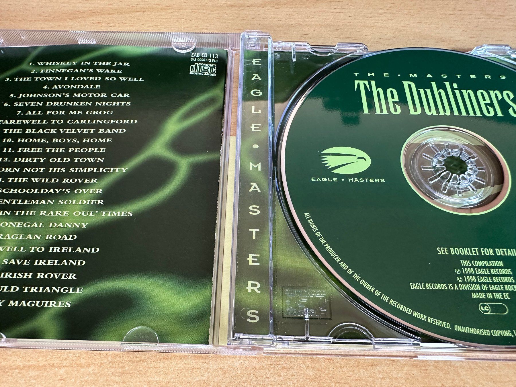 CD: The Dubliners – The Masters – Usato da Rikon im Tösstal venduto da Alpenmutz 2