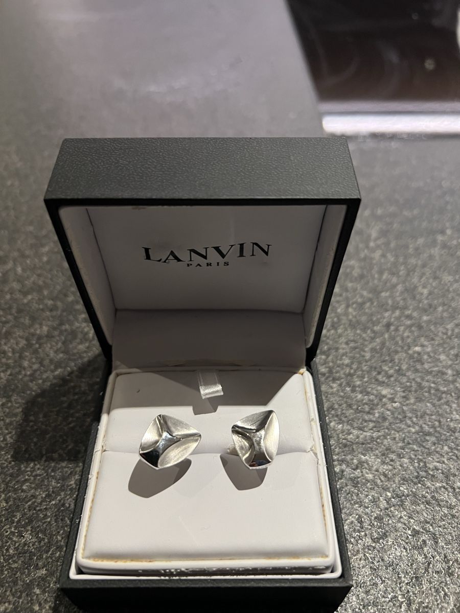 Lanvin Manschettenknöpfe: LANVIN Paris Manschettenknöpfe – Gebraucht aus Mauren von chr_hn5y 3
