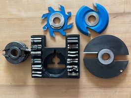Profi Fräser-Set Holzbearbeitung- Leitz/Rapid/Spitorn
