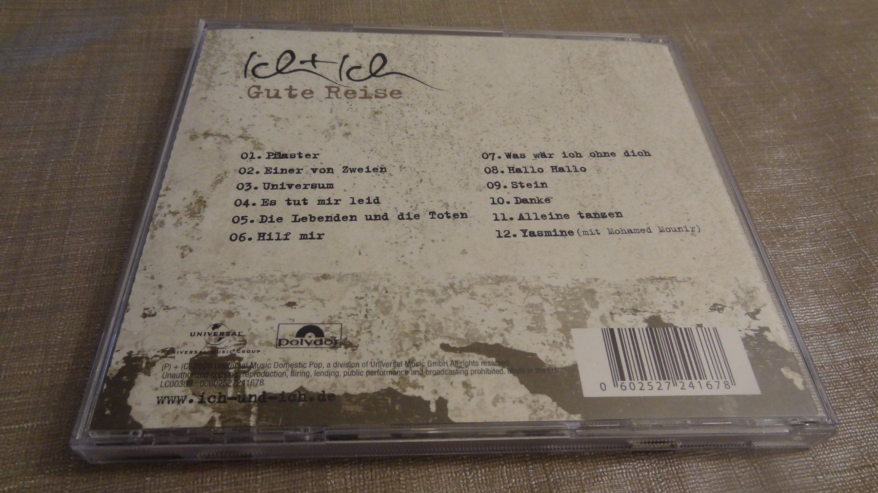 CDs: Ich + Ich - Gute Reise CD – Gebraucht aus Olten von Disc-Ausverkauf 1