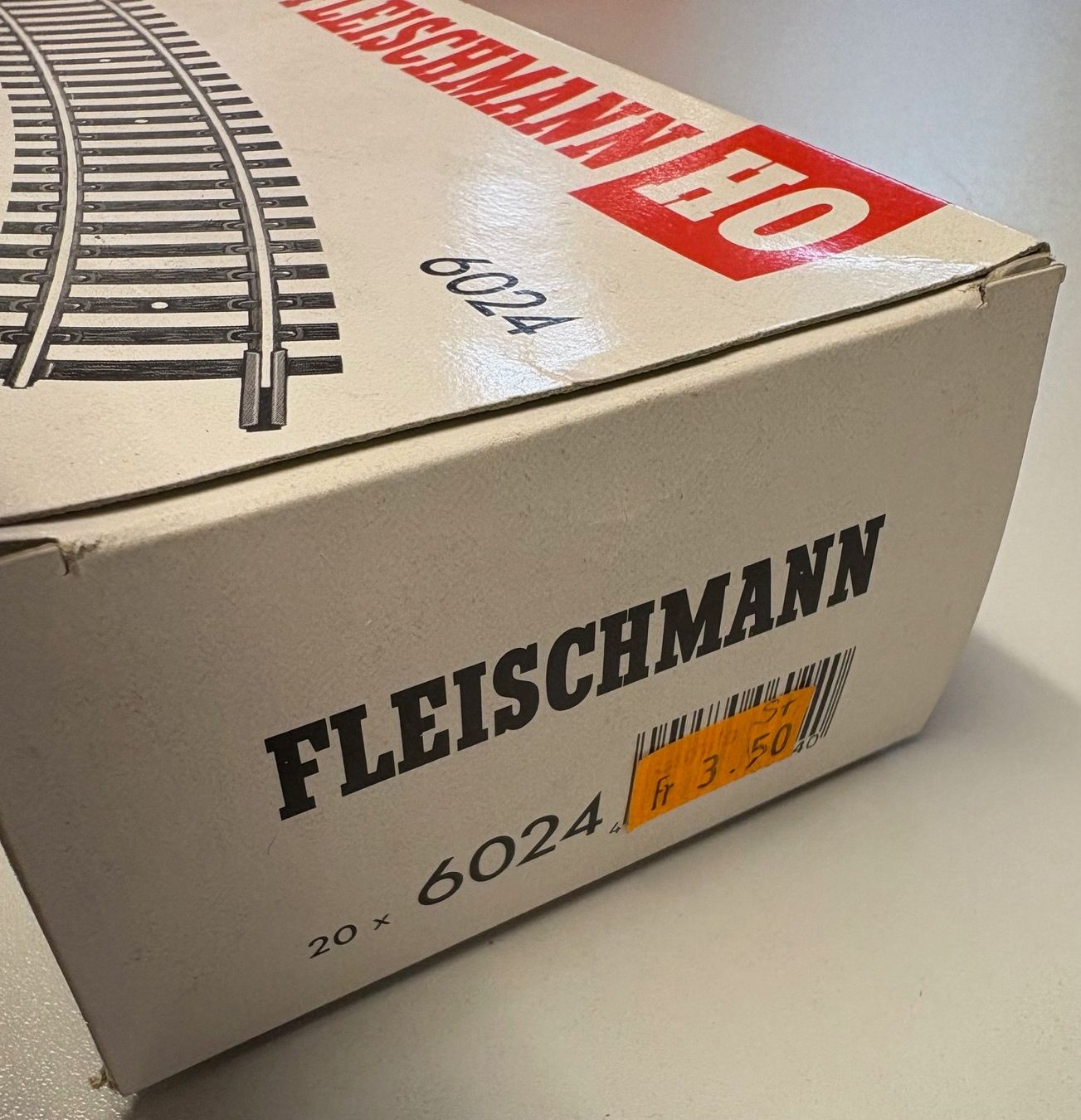 Fleischmann Modellini di ferrovie: Fleischmann H0 / Gleis gebogen, 12 Stück – Nuovo e nell'imballaggio originale da Eggersriet venduto da uncletoni 1