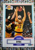 Vlade Divac - LA Lakers Card