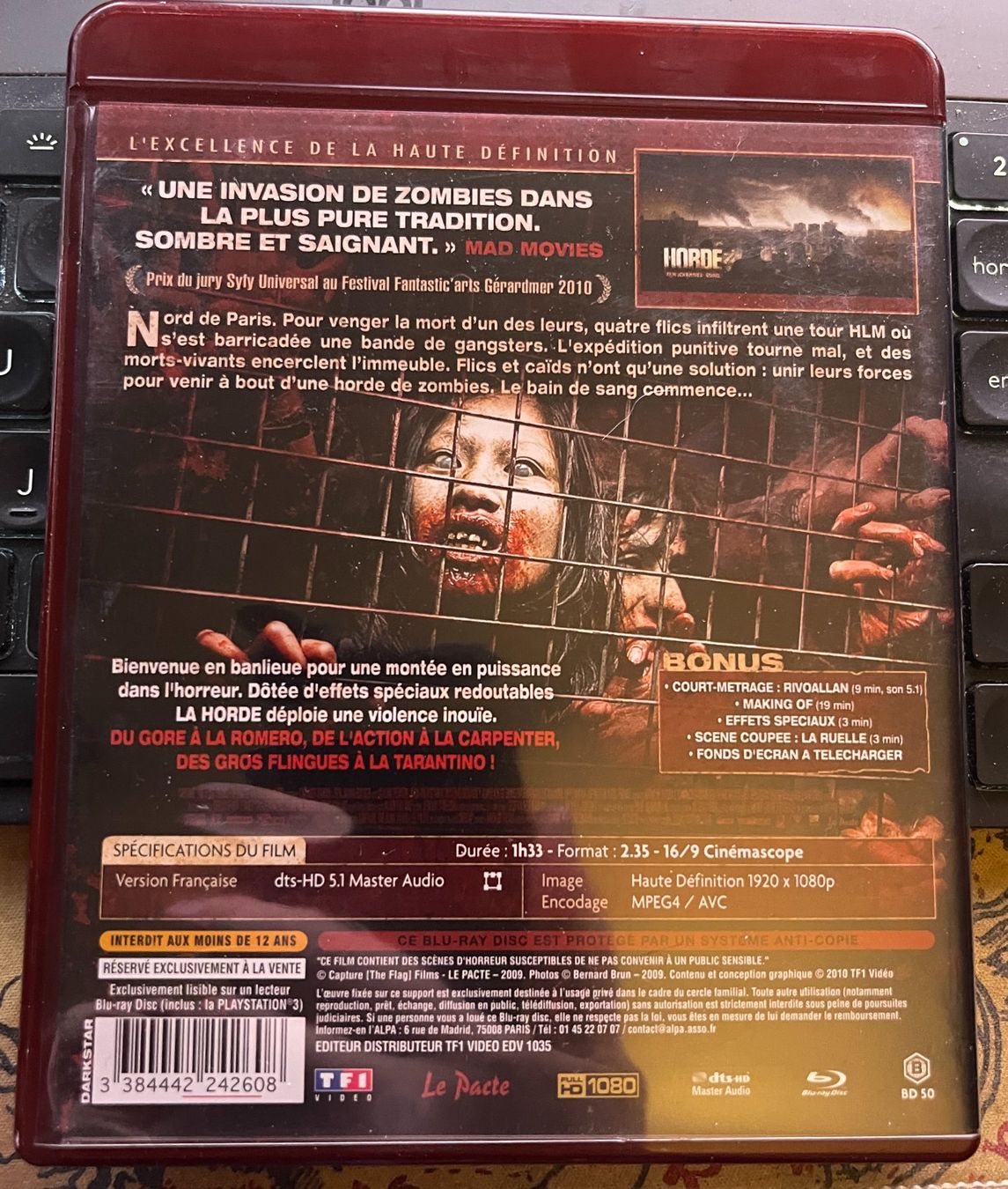 Tutti i DVDs: La Horde (2009) - Blu-ray – Usato da Semsales venduto da __Florian__ 2