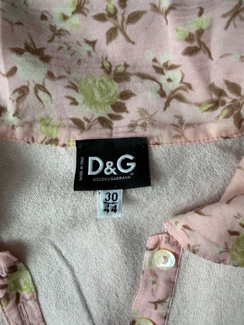 Dolce & Gabbana Top: Herziges Dolce&Gabbana Blüschentop Gr it 44/D 38 – Usato da Zürich venduto da Pony74 1