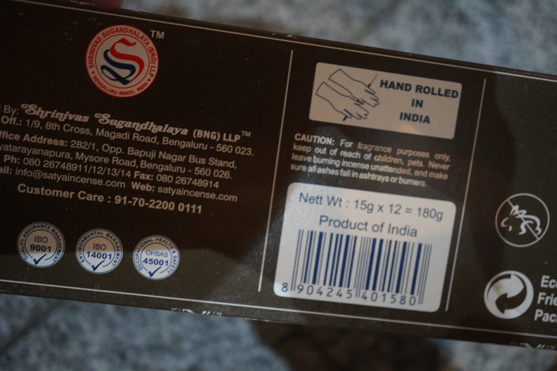 Candele: Nag Champa Zimt  Räucherstäbchen BOX – Nuovo e nell'imballaggio originale da Eschenbach SG venduto da topstone 4