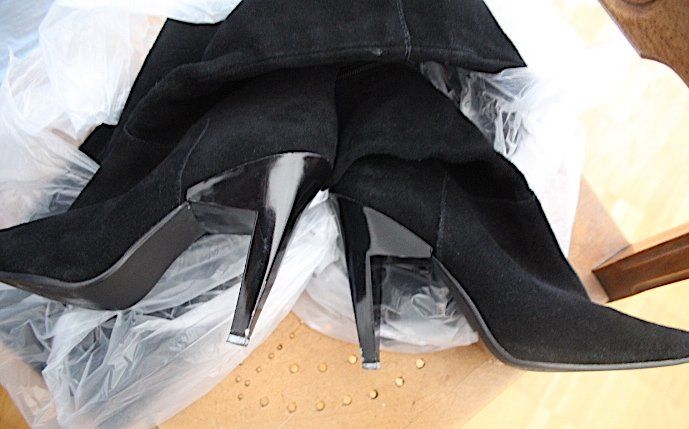 Scarpe da donna: Overknees Stiefel, schwarz Gr. 39 – Usato da Locarno venduto da madame-tus-sauds 8