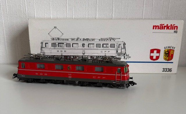 Märklin Modellini di ferrovie: Märklin 3336, Ae 6/6 Genève, Digital – Usato da Vésenaz venduto da Nicodesavoie