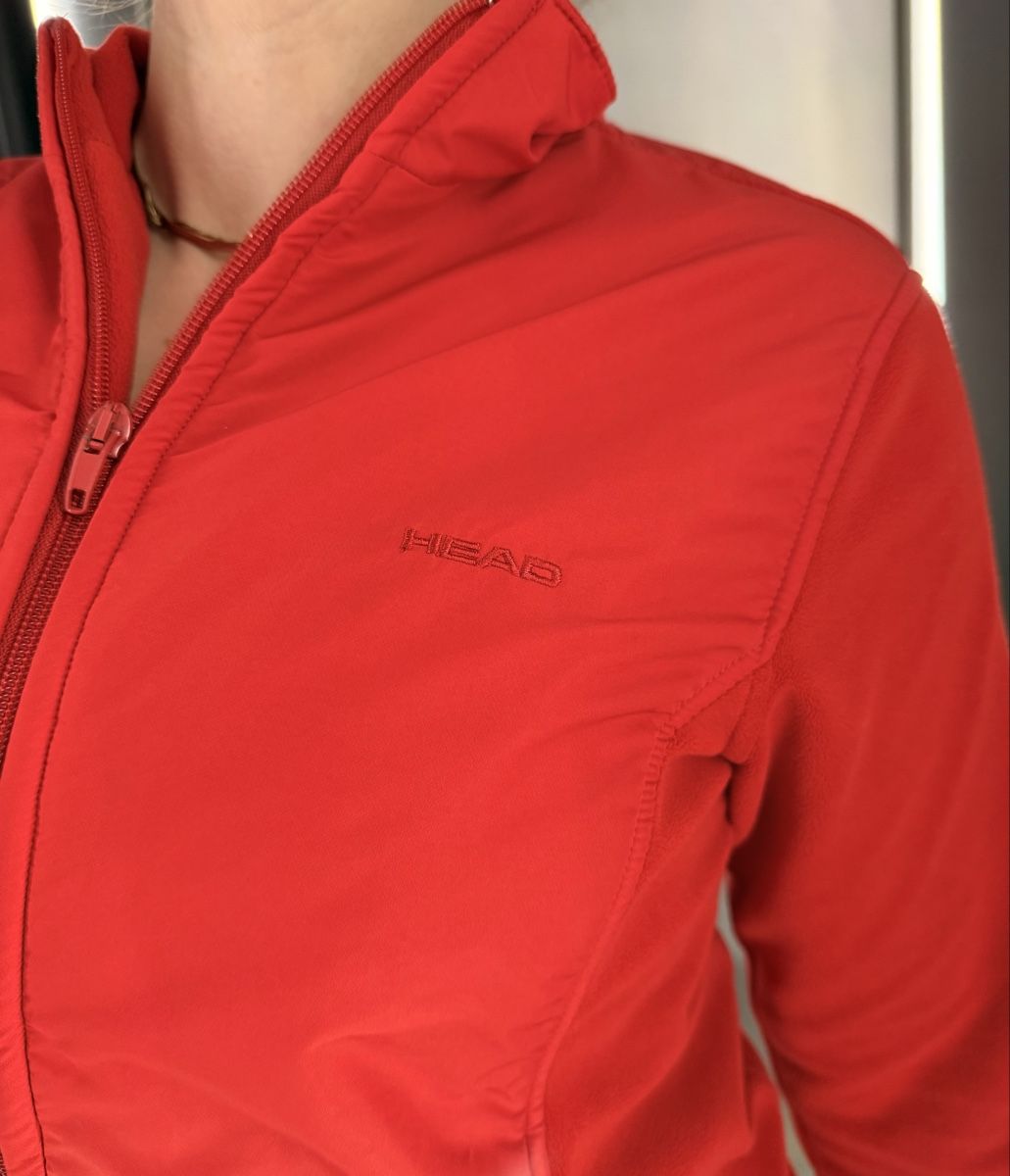 Head Giacche: Head Damen Fleece Jacke Rot gr S Weste Pullover Pulli  – Usato da Staad SG venduto da Chirrari 2