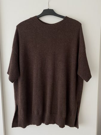 FFC kurzärmliger Pullover aus Wolle & Kaschmir, Grösse 42
