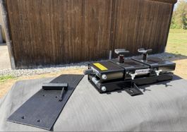 MiniLift Motorrad-Hebebühne Scherenheber mit Gummiauflage