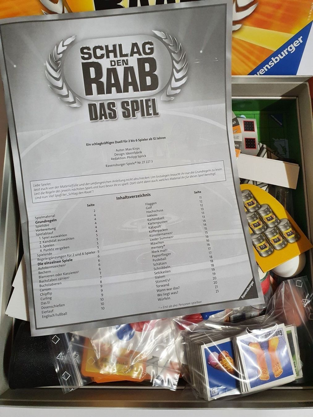 Ravensburger Spiele: Schlag den Raab das Spiel Ravensburger – Gebraucht aus Oberdorf BL von BaldenEagle 2