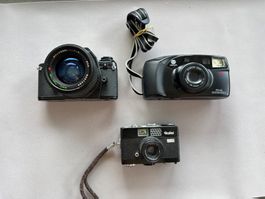 Analoge Kamera Set