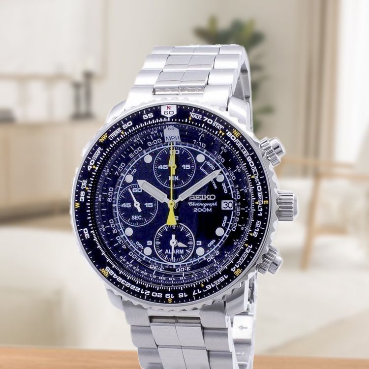 Seiko Flightmaster Chronograph SNA411P1 Kaufen auf Ricardo